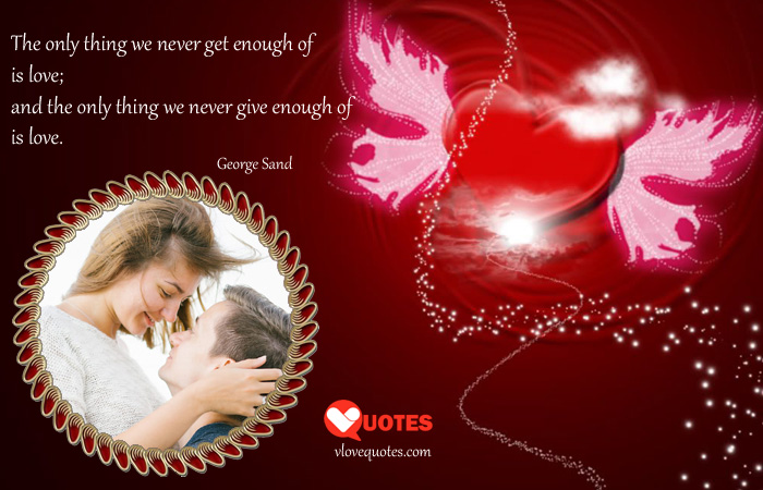 i can never get enough of your love